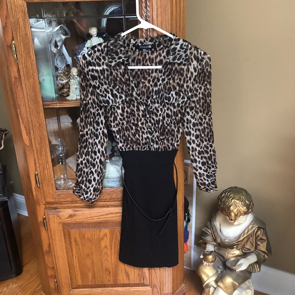 Leopard Print Dress